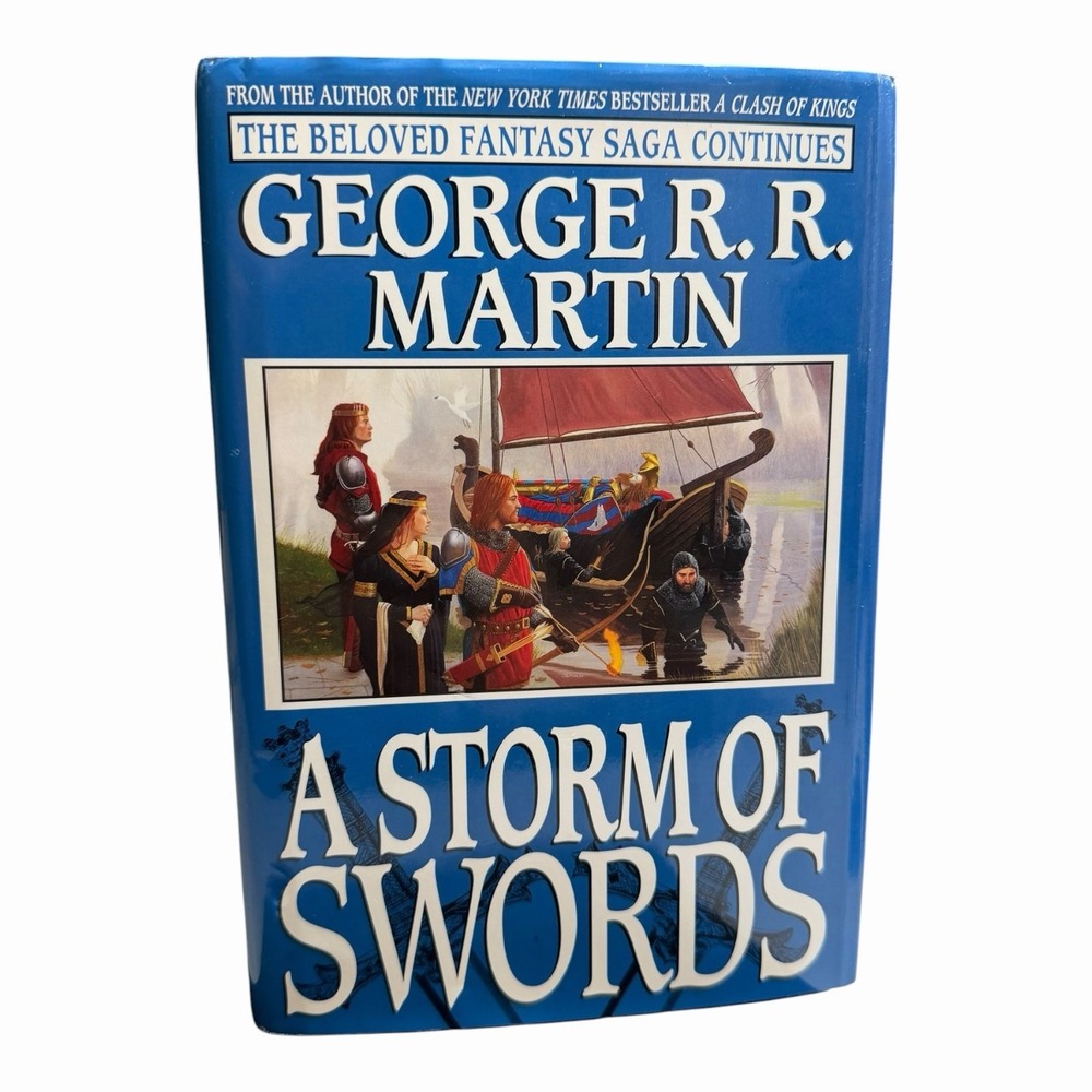 Song of Ice and Fire Book 3 - A Storm of Swords Hardcover 2000 George RR Martin